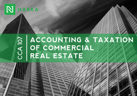 CCA 106 Valuing Commercial Real Estate NAREA National Association
